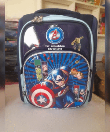 Blue School Bag - 2