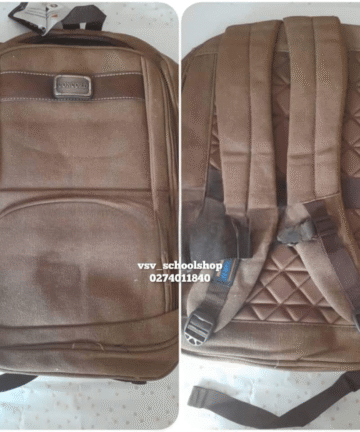 Brown School Bag - 3